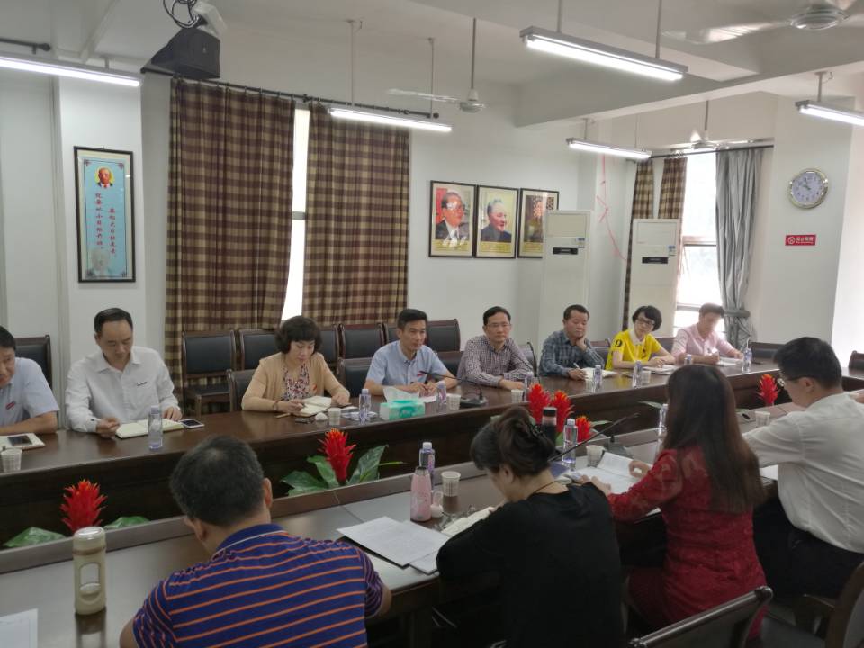 学校党政主要领导赴我院调研工作