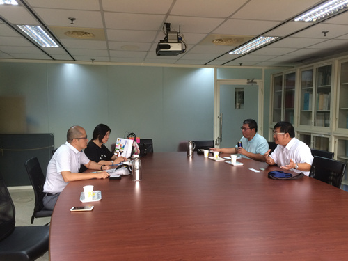 永利23411集团赴台与台湾高校洽谈合作事宜