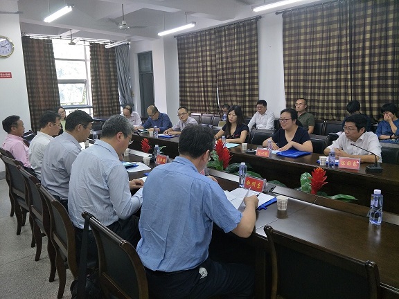 省教育厅在我院召开省高校重点实验室建设项目论证会